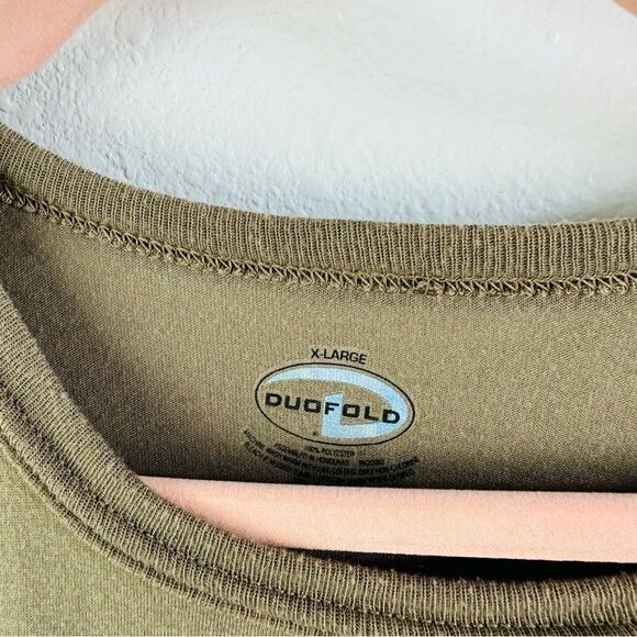 Duo Fold Olive Puffy Boy Scout Logo Tee Men’s Size XL - Picture 3 of 4